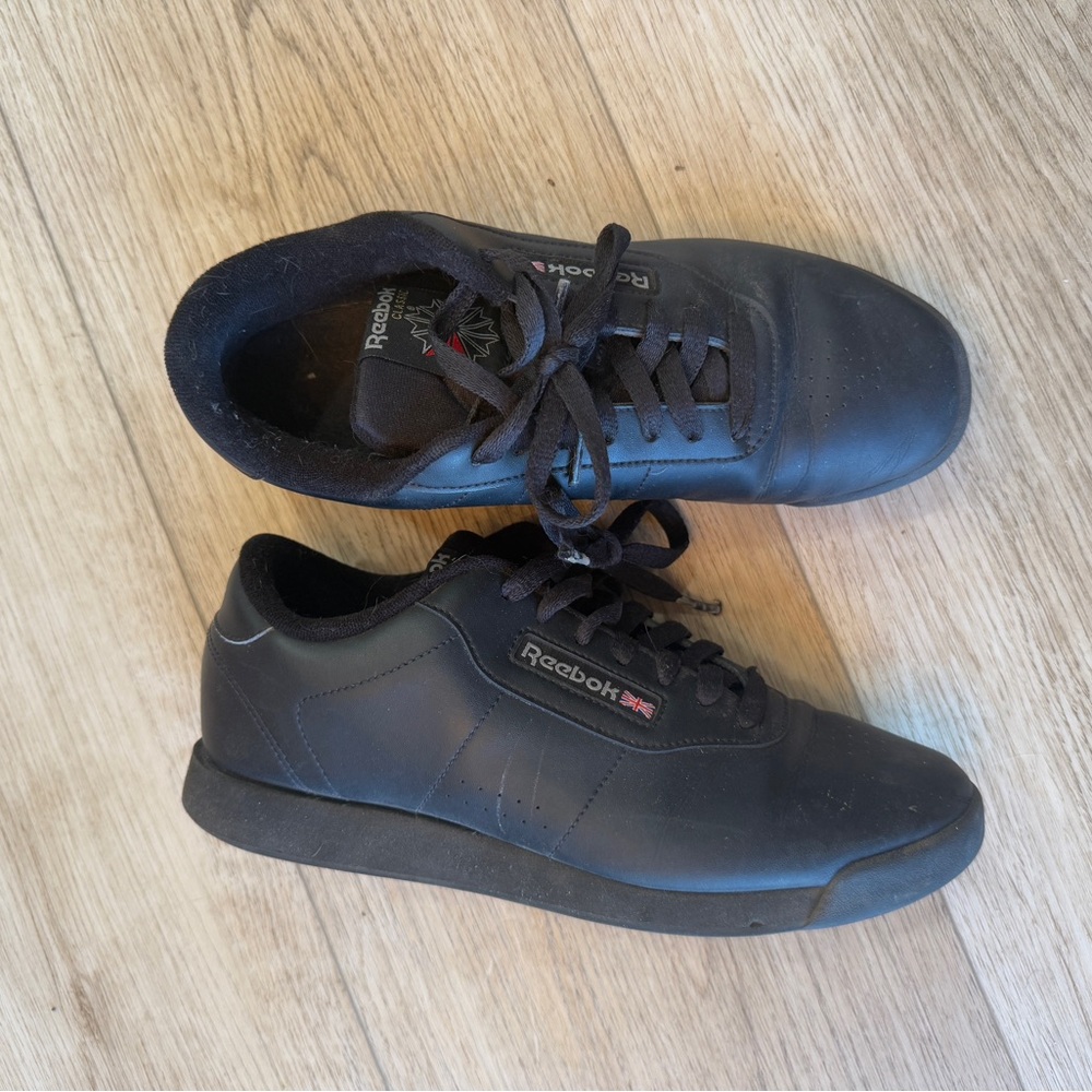 Reebok Women's Princess Sneaker 9 Us-Black